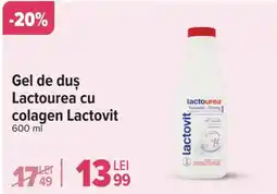 Carrefour Gel de duş Lactourea cu colagen Lactovit Ofertă