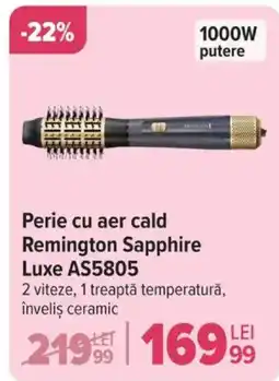 Carrefour Perie cu aer cald Remington Sapphire Luxe AS5805 Ofertă