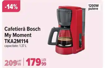 Carrefour Cafetieră Bosch My Moment TKA2M114 Ofertă