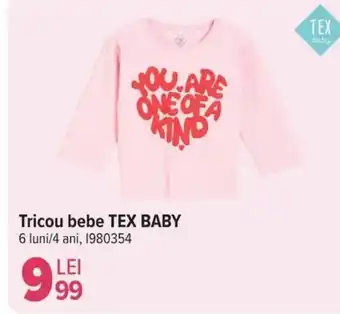 Carrefour Tricou bebe TEX BABY Ofertă