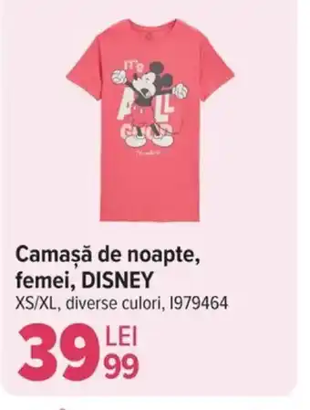 Carrefour Camaşă de noapte, femei, DISNEY Ofertă