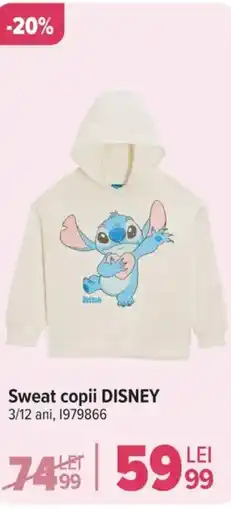 Carrefour Sweat copii DISNEY Ofertă