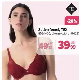 Carrefour Sutien femei, TEX Ofertă