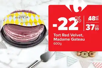 Carrefour Market Tort Red Velvet, Madame Gateau Ofertă