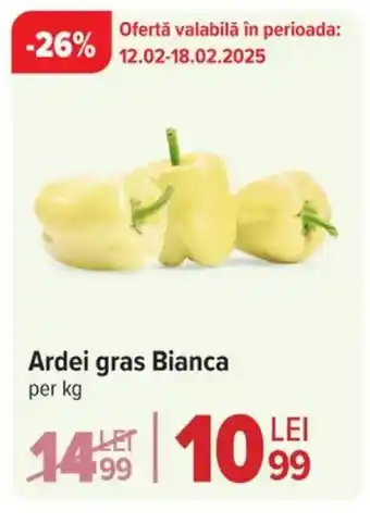 Carrefour Market Ardei gras Bianca Ofertă