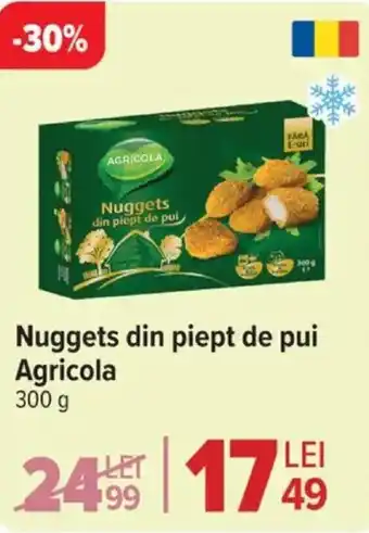 Carrefour Market AGRICOLA Nuggets din piept de pui Ofertă