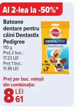 Carrefour Market PEDIGREE Batoane dentare pentru câini Dentastix Ofertă