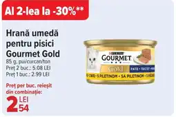 Carrefour Market Hrană umedă pentru pisici Gourmet Gold Ofertă