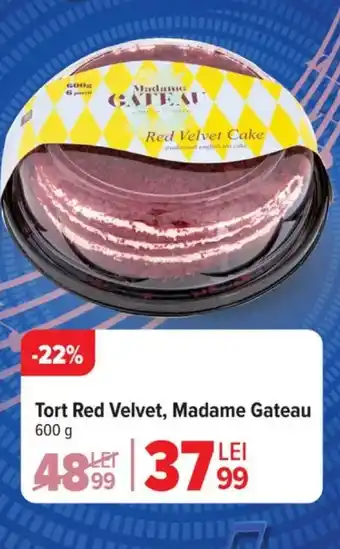 Carrefour Tort Red Velvet, Madame Gateau Ofertă