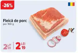 Carrefour Fleică de porc Ofertă