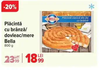 Carrefour BELLA Plăcintă cu brânză/ dovleac/mere Ofertă