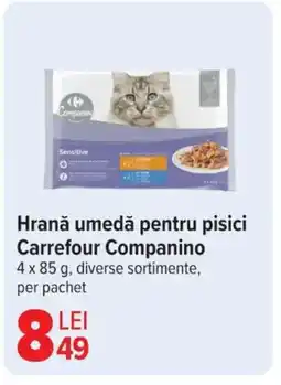 Carrefour Hrană umedă pentru pisici Carrefour Companino Ofertă