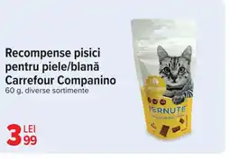 Carrefour Recompense pisici pentru piele/blană Carrefour Companino Ofertă