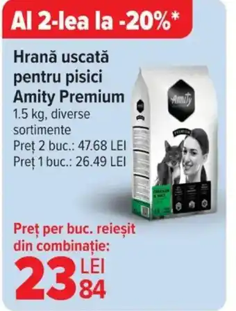 Carrefour Hrană uscată pentru pisici Amity Premium Ofertă