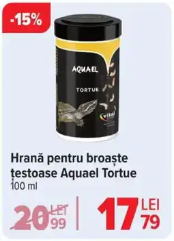 Carrefour Hrană pentru broaște țestoase Aquael Tortue Ofertă