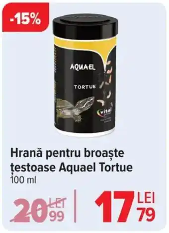 Carrefour Hrană pentru broaște țestoase Aquael Tortue Ofertă