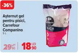 Carrefour Aşternut gel pentru pisici, Carrefour Companino Ofertă