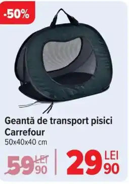 Carrefour Geantă de transport pisici Carrefour Ofertă