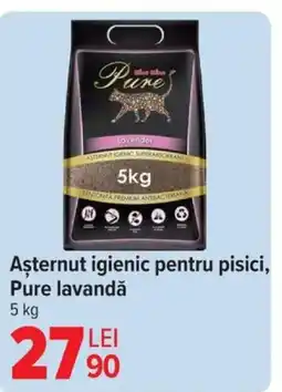 Carrefour Aşternut igienic pentru pisici, Pure lavandǎ Ofertă