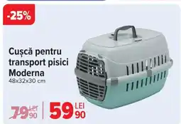 Carrefour Cuşcă pentru transport pisici Moderna Ofertă