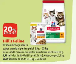 Fressnapf Hill's Feline Hrană umedă şi uscată super premium pentru pisici Ofertă