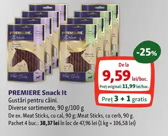 Fressnapf PREMIERE Snack It Gustări pentru câini Ofertă