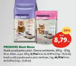 Fressnapf PREMIERE Meat Menu Hrană uscată pentru pisici Ofertă