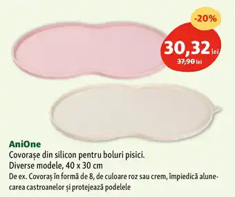 Fressnapf ANIONE Covorase din silicon pentru boluri pisici Ofertă