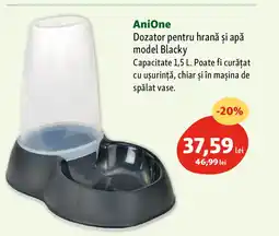 Fressnapf ANIONE Dozator pentru hrană şi apă model Blacky Ofertă