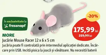 Fressnapf MORE Jucărie Mouse Racer Ofertă