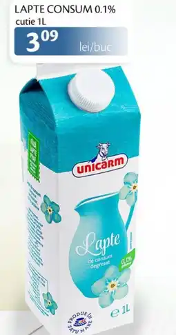 Unicarm Lapte consum 0.1% cutie Ofertă