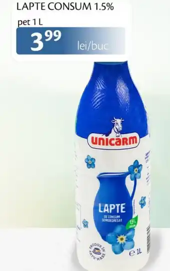 Unicarm Lapte consum 1.5% Ofertă