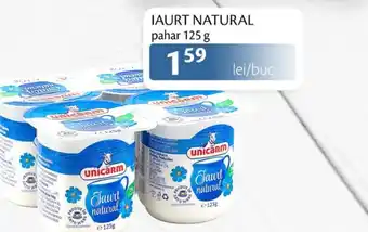 Unicarm Iaurt natural pahar Ofertă