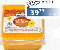 Unicarm Cascaval vidraru afumat vid Ofertă