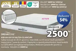 JYSK Kielva gs110 saltea cu arcuri Ofertă