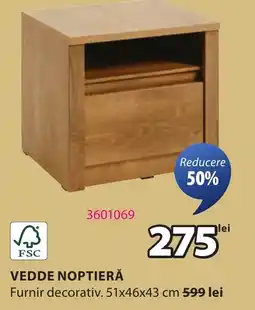 JYSK Vedde noptieră Ofertă