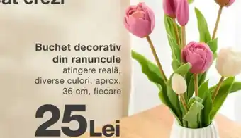 Kik Buchet decorativ din ranuncule Ofertă