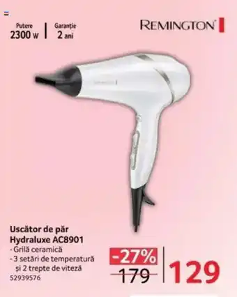 Selgros Uscător de păr Hydraluxe AC8901 Ofertă