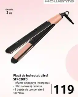 Selgros Placă de îndreptat părul SF4620FO Ofertă