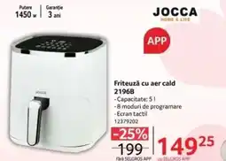 Selgros Friteuză cu aer cald 2196B Ofertă