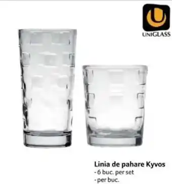 Selgros Linia de pahare Kyvos Ofertă