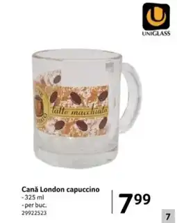 Selgros Canǎ London capuccino Ofertă