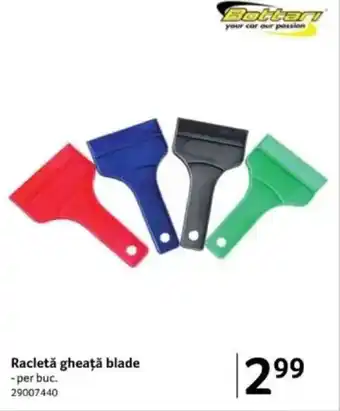 Selgros Racletǎ gheață blade Ofertă