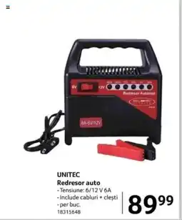 Selgros UNITEC Redresor auto Ofertă