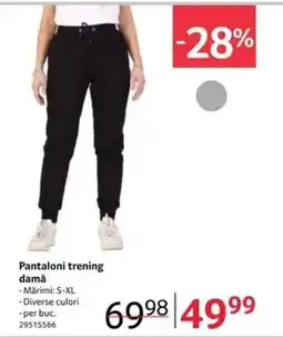 Selgros Pantaloni trening damǎ Ofertă