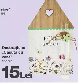 Kik Decoraţiune „Căsuță cu vazǎ" Ofertă