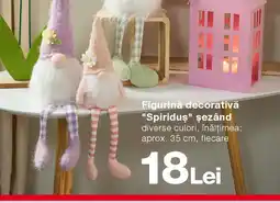 Kik Figurină decorativă "Spiridus" şezând Ofertă