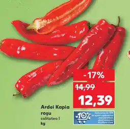 Kaufland Ardei Kapia roşu Ofertă