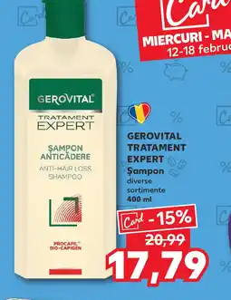 Kaufland GEROVITAL TRATAMENT EXPERT Şampon Ofertă