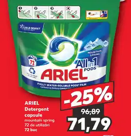 Kaufland ARIEL Detergent capsule Ofertă